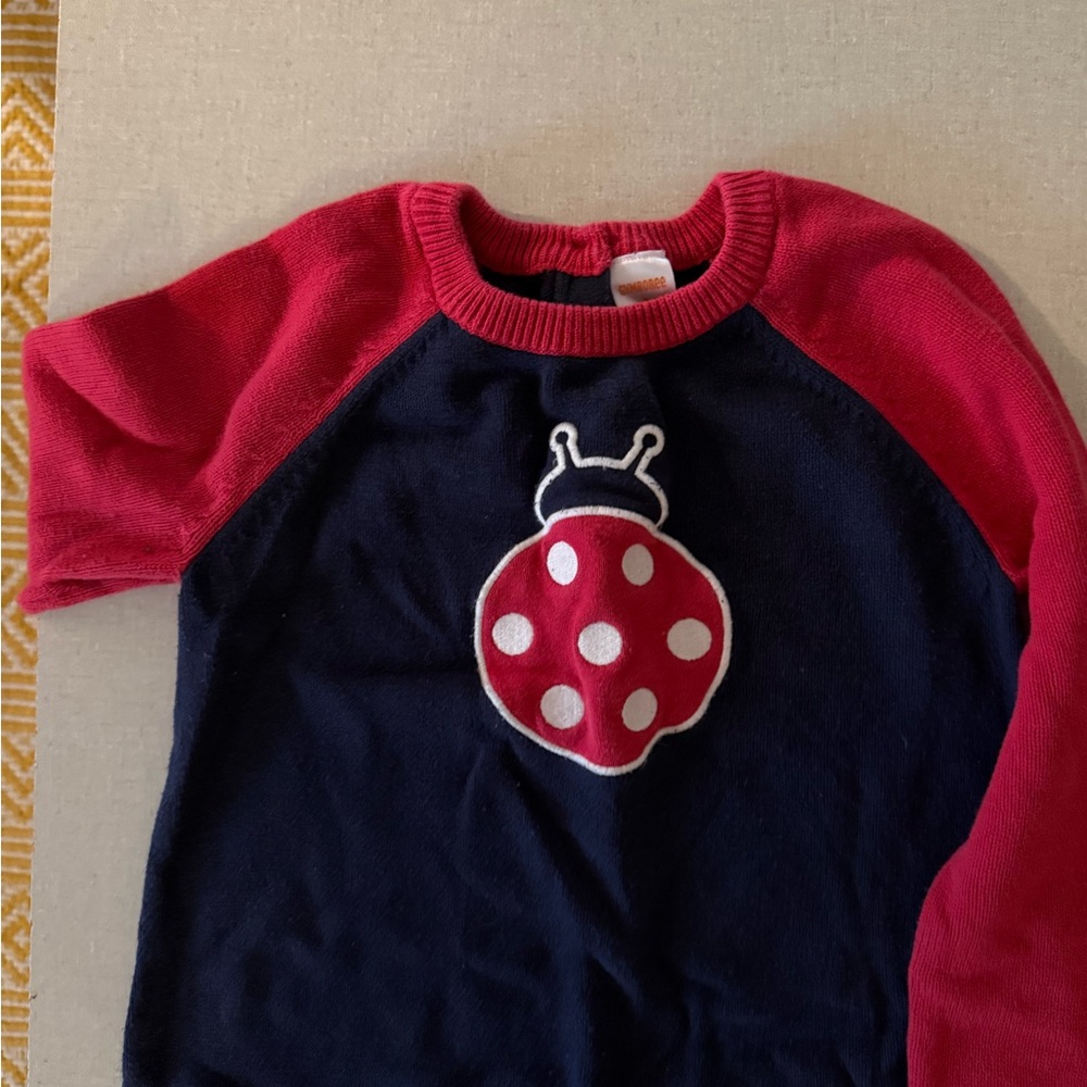 Gymboree ladybug mini dress
